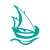 Icon constituído por uma caravela que representa a linha Verde