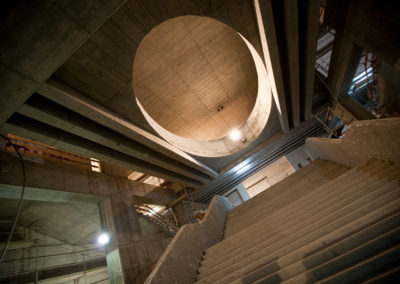 Estação Aeroporto em construção