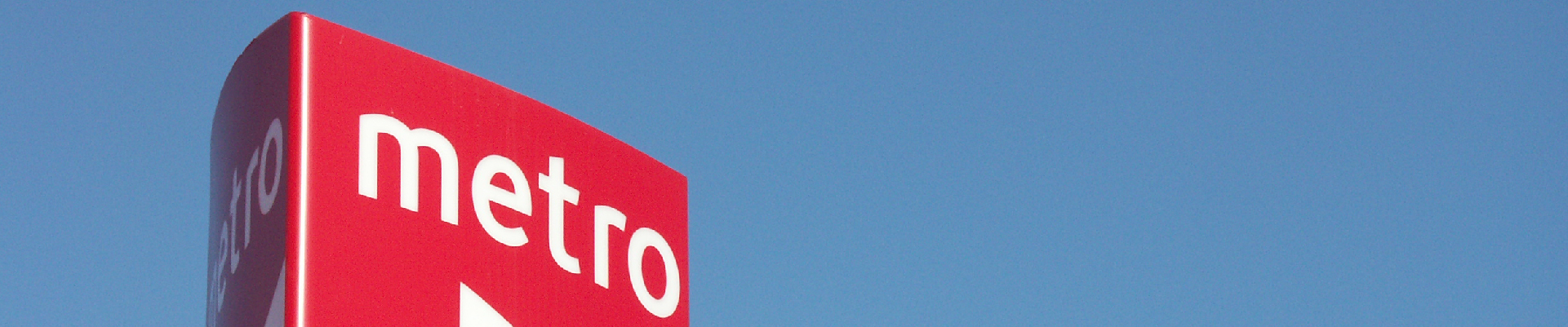 logotipo Metro Banner - logotipo Metro