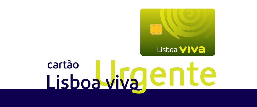 Cartão Lisboa viva Urgente