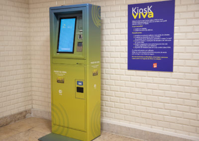 Dois novos quiosques self-service permitem a emissão do cartão Lisboa VIVA