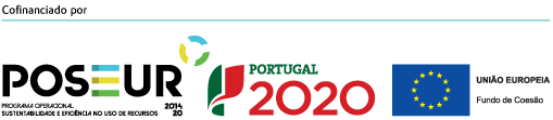 Cofinanciamento: POSEUR, Portugal 2020 e UE