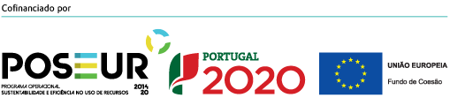 Cofinanciamento Cofinanciamento: POSEUR, Portugal 2020 e UE