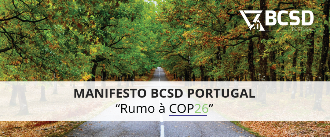 Manifesto BCSD Portugal Rumo à COP 26