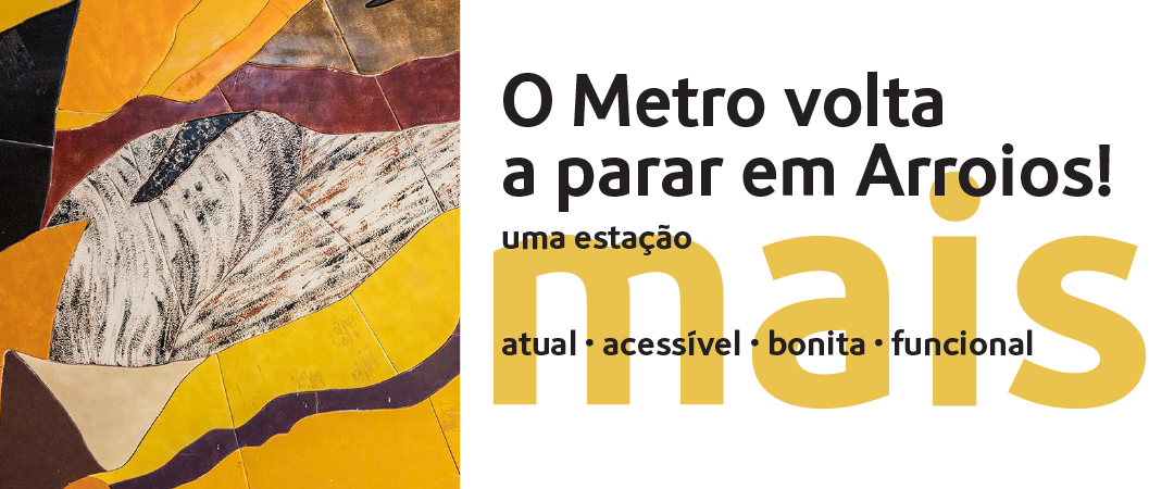 O Metro volta a parar em Arroios!