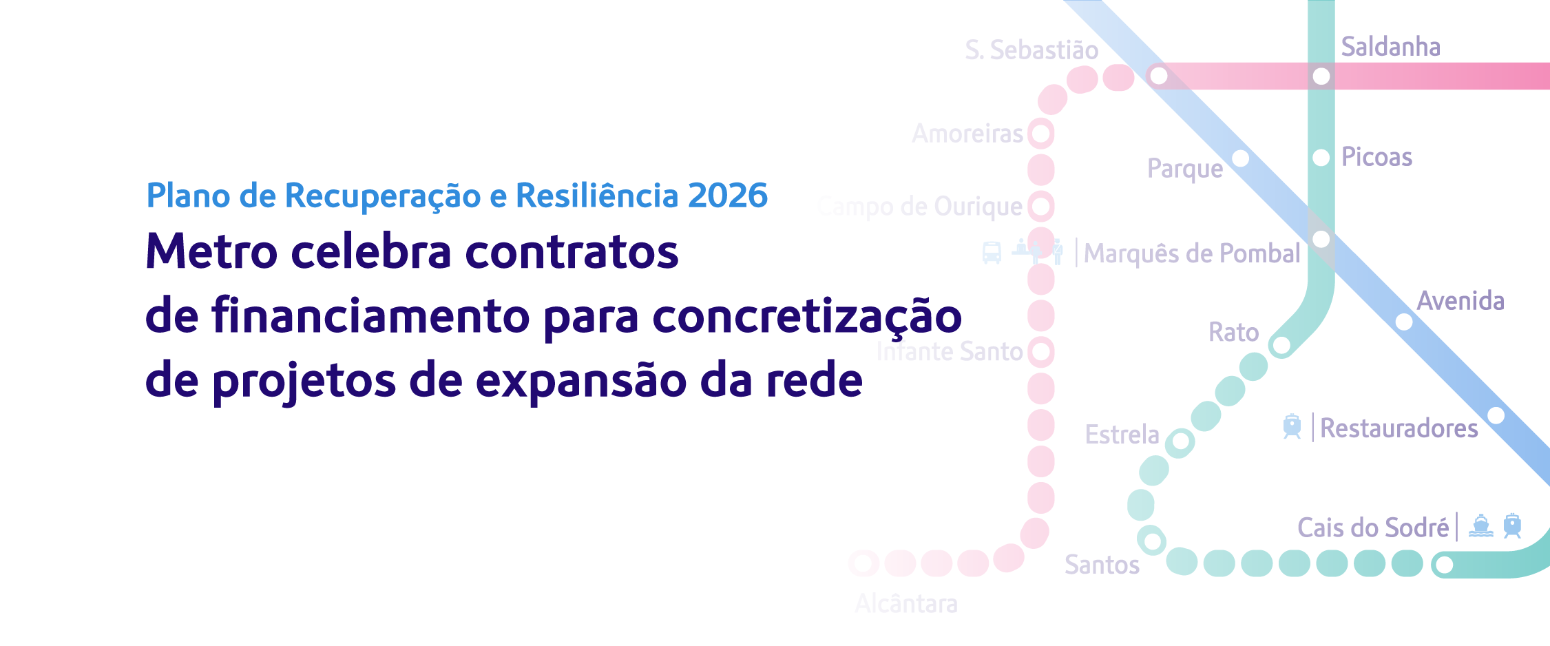 Metro celebra contratos de financiamento para concretização de projetos de expansão da rede