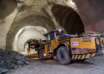 Obras linha Circular. Trabalhos de construção da Estação Estrela - Fotografia de Pedro Lopes © Metropolitano de Lisboa, E.P.E. - Todos os direitos reservados