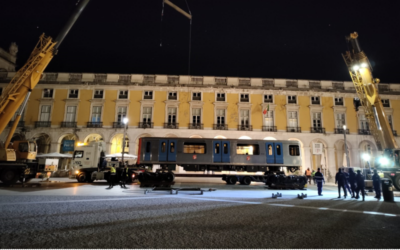 Metropolitano de Lisboa assinala 75º aniversário com carruagem no Terreiro do Paço e lançamento do concurso público para o prolongamento da linha Vermelha