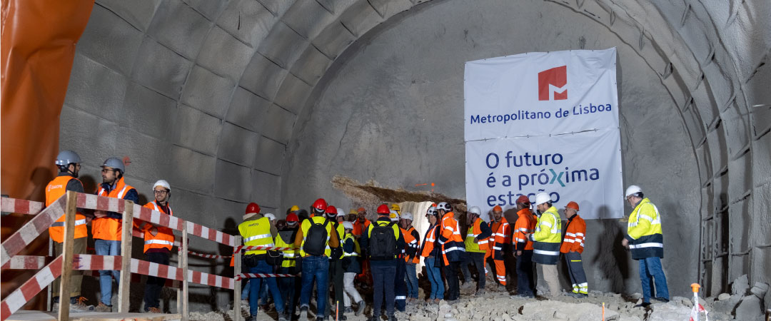 Túnel une futuras estações Estrela e Santos