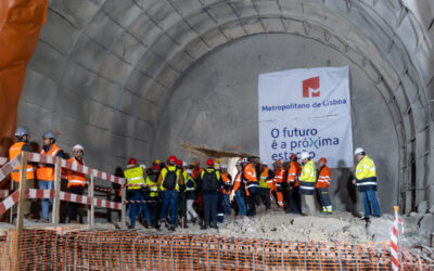 Linha Circular: Túnel do Metro de Lisboa já liga Estrela a Santos
