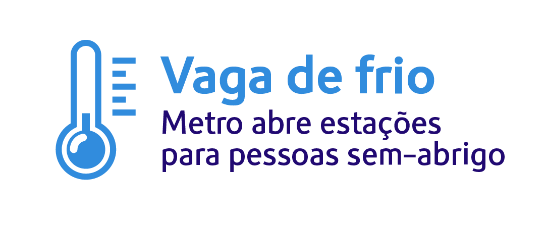 Vaga de frio: Metro abre estações para pessoas sem-abrigo