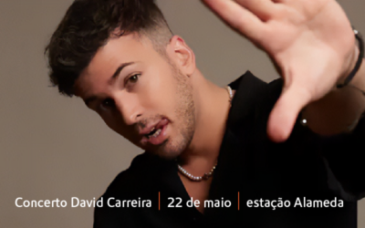 David Carreira no Metro de Lisboa Show Case – 22 de maio – Estação Alameda – 18h00