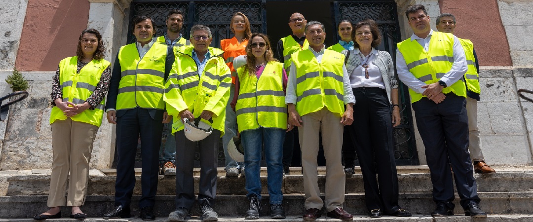 Visita às obras da linha Circular