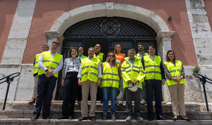 Visita às obras da linha Circular - Grupo 2 Visita às obras da linha Circular - Grupo 2