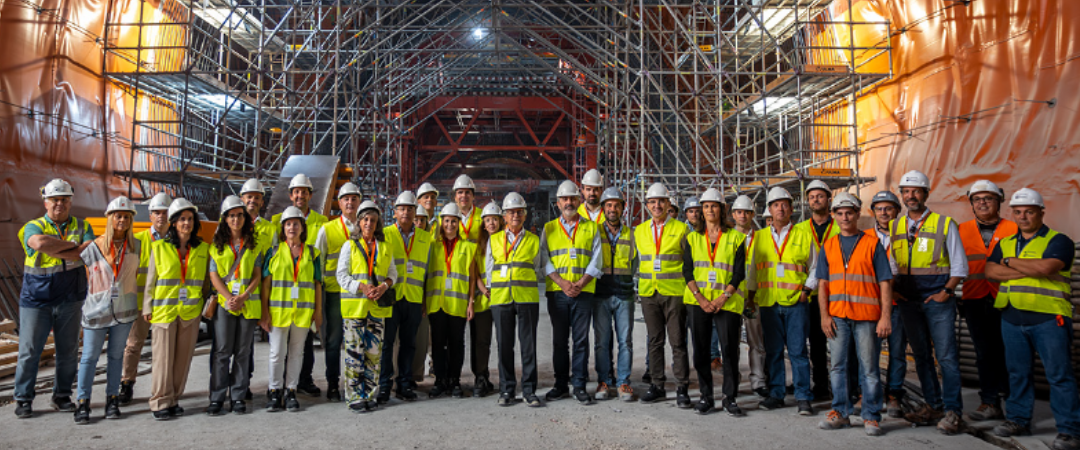 Deputados visitam as obras da Linha Circular Deputados visitam as obras da Linha Circular