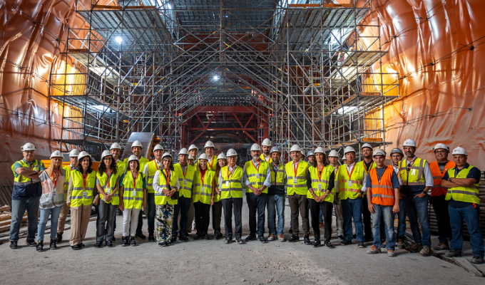 Deputados visitam as obras da Linha Circular Deputados visitam as obras da Linha Circular