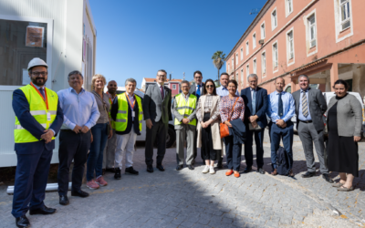 National Transport Authority visitam as obras da linha Circular