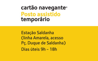 Metro de Lisboa reforça atendimento e coloca promotores itinerantes  que ajudam com compra online do cartão navegante®