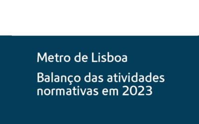 Metropolitano de Lisboa apresenta balanço das atividades normativas