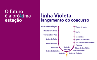 Metropolitano de Lisboa lança concurso para construção da linha Violeta em Metro Ligeiro de Superfície (MLS)