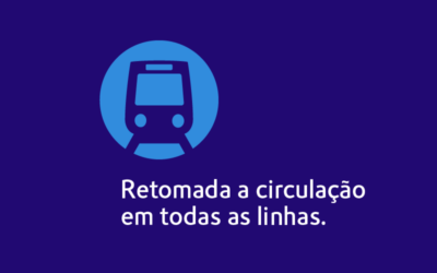 Circulação restabelecida nas 4 linhas
