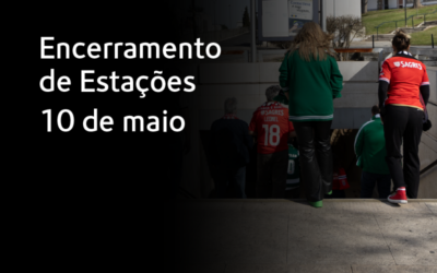 Alterações na operação do Metro de Lisboa devido a evento desportivo