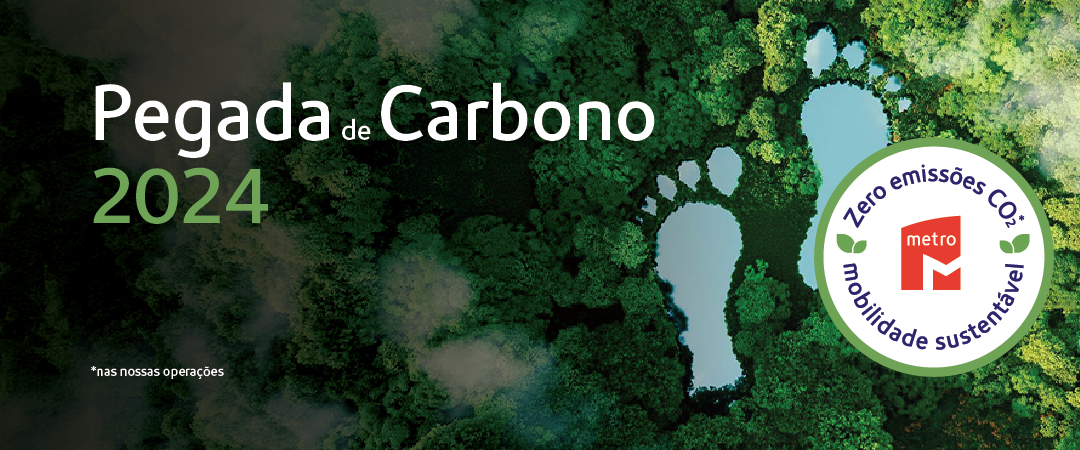 Pegada de Carbono 2024 nas nossas operações