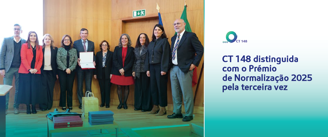 CT 148 distinguida com o Prémio de Normalização 2025 pela terceira vez