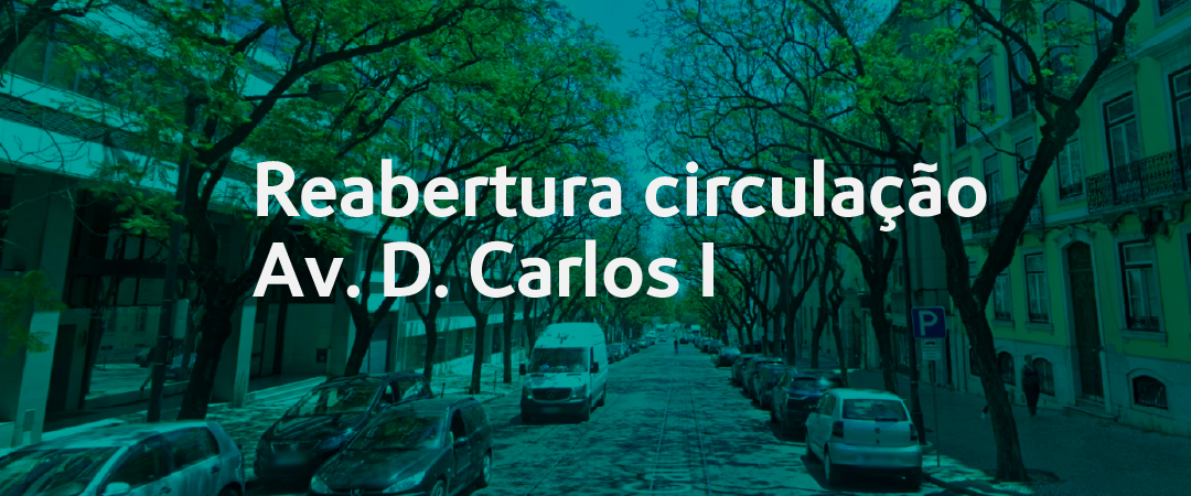 Metropolitano de Lisboa repõe circulação na avenida D. Carlos I