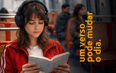 Poesia no Metro transforma viagens em encontros com a poesia