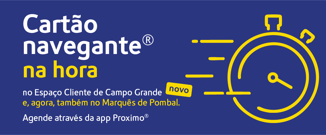 Metro de Lisboa reforça serviço de emissão imediata do Cartão Navegante®