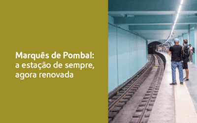 Metro de Lisboa conclui reabilitação da estação Marquês de Pombal