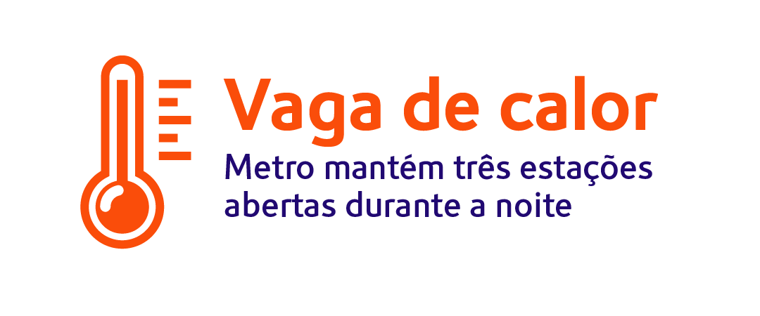 Vaga de calor. Metro mantém três estações abertas durante a noite.