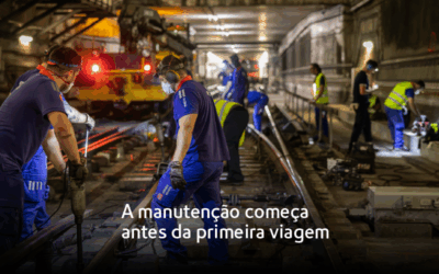A manutenção começa antes da primeira viagem
