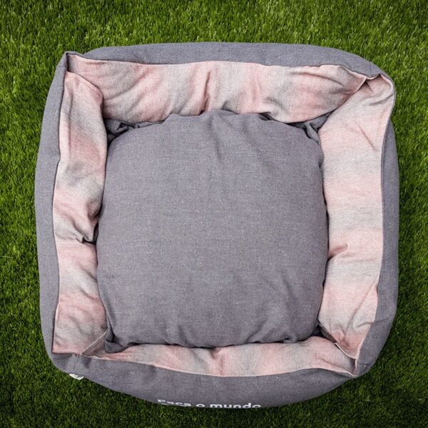 Cama Solidária Média – Tons Vermelhos - Image 2