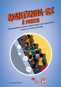 Mantenha-se à direita