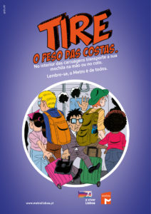 Tire o peso das costas