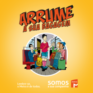 Arrume a sua bagagem