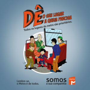 Dê o seu lugar a quem precisa