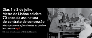 70 anos da assinatura do contrato de concessão