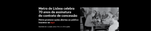 70 anos da assinatura do contrato de concessão