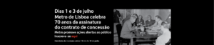 70 anos da assinatura do contrato de concessão