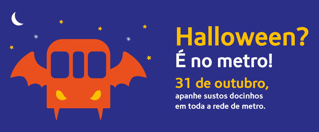 Halloween no Metro