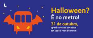 Halloween no Metro