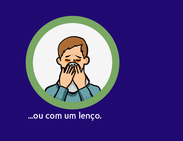 ou com o lenço ou com o lenço
