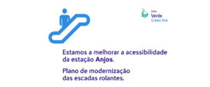 Melhoria das acessibildade da estação Anjos