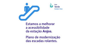 Melhoria das acessibildade da estação Anjos