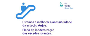Melhoria das acessibildade da estação Anjos