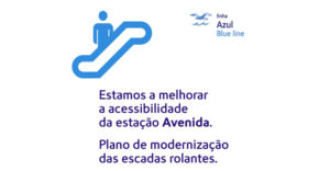 Melhoria das acessibildade da estação Avenida
