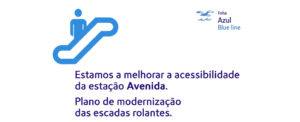 Melhoria das acessibildade da estação Avenida